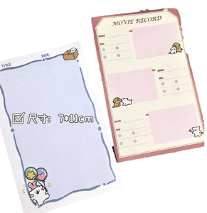 Bloc de notas adhesivas personalizadas, Bloc de notas adhesivas con logotipo personalizado para notas de planificación de papelería de oficina - Product Image 2
