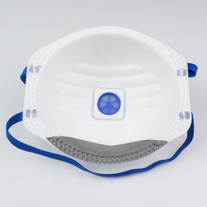 EN149 Face Anti Dust 4 Layer Masks Disposable Head Loop Respirator FFP2 Mask With Valved Ffp2 With Filter <strong>Repsirators</strong> &amp; Masks - Product Image 3