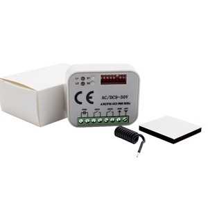 RX-マルチマルチ周波数受信機300-868mhz AC/DC9-30Vガレージドアリモートコントロール受信機433mhzローリングコーディングに適しています - Product Image 1