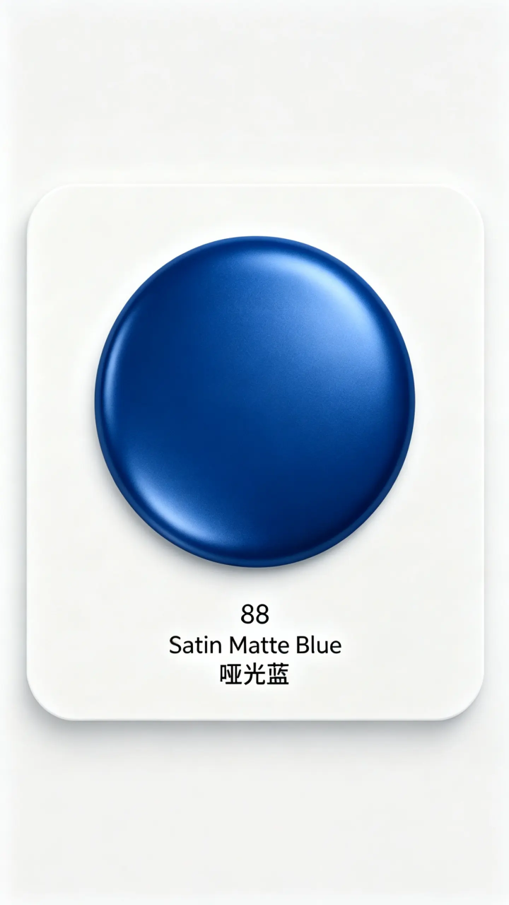 Satin Matte Blue