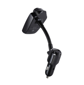 2023 HGホットセールQC3.0bluetoothfmトランスミッターとスマート2.4AデュアルUSBポートAUX入力/出力サポートTFカードMp3プレーヤー - Product Image 5