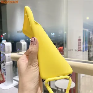 Crossbody kolye askısı kordon kordon telefon Samsung kılıfı Galaxy A02s A03s A11 A11 s Strap aa51 A71 A01 A03 çekirdek yumuşak kapak