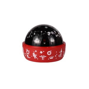 Cadena de luces de proyección de copo de nieve LED impermeable árbol de Navidad luces nocturnas decorativas estrellas giratorias Luna para niños - Product Image 6