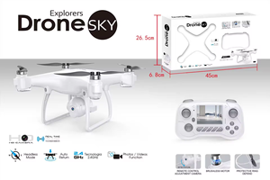 SJY-X83F 2024 Новый Бесщеточный 2,4 г беспроводной FPV Контроллер полета комплект дрона с картой памяти камеры - Product Image 2