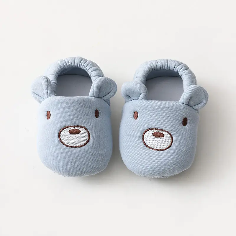 Infant Baby Girls Boys Slippers Toddler Cute Animals Cartoon Step Shoes