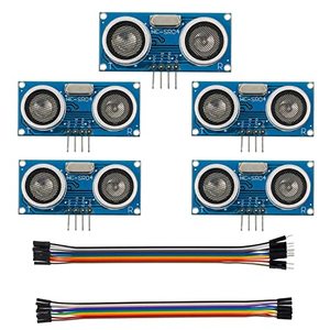 HC-SR04 Ultraschall modul Abstands sensor Packung mit 5 Stück Kompatibel mit Shenzhen Merrill chip Electronics MEGA Nano