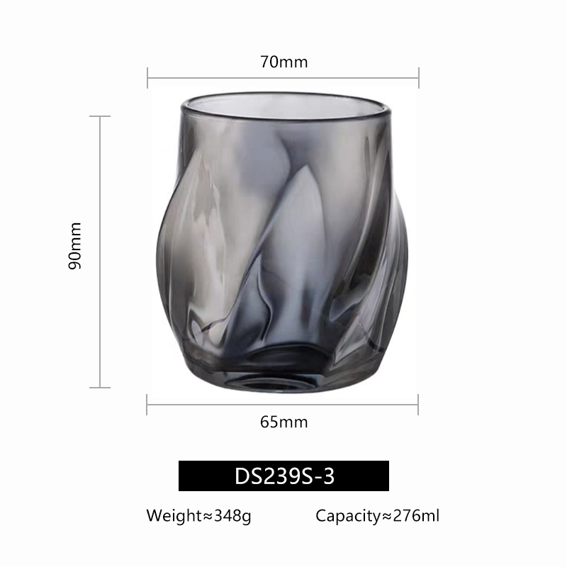 DS239S Gris 276ml ensemble de 6 pièces