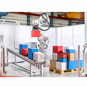 Su misura Robot imballaggio palettizzazione Stacking Box Bag linea di imballaggio Robot applicazione sistema di imballaggio - Product Image 5