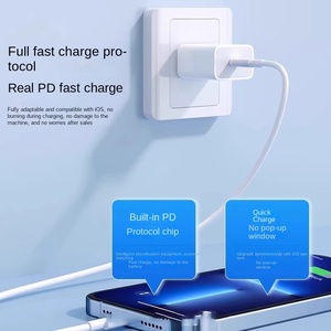 <strong>For</strong> iPhone <strong>for</strong> <strong>Data</strong> <strong>Line</strong> Wholesale 1 Meter PD Fast Charging Cable 20W/27W/30W TPE Material Made in China - Product Image 3