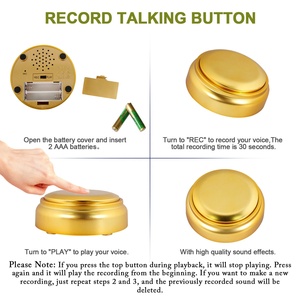 Factory High Quality Dog Communication and training Recordable <strong>Talking</strong> <strong>Button</strong> <strong>Customized</strong> Answer Buzzers Pet Sound Push <strong>Buttons</strong> - Product Image 2