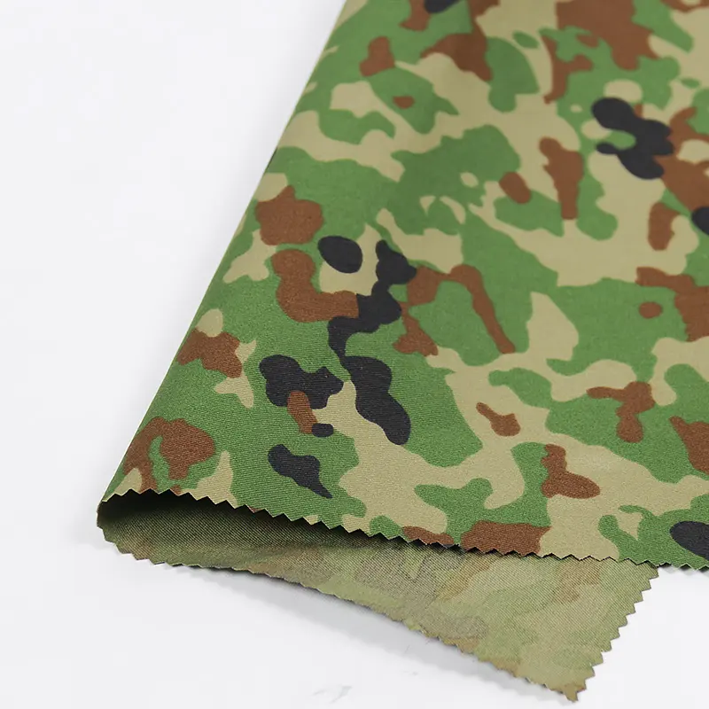 Японская камуфляжная поли-хлопковая камуфляжная ткань, тактическая ткань, ткань ripstop