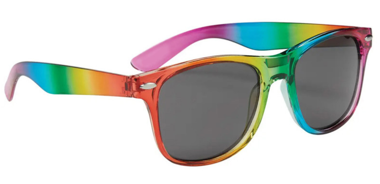 Arco Iris transparente/gris humo