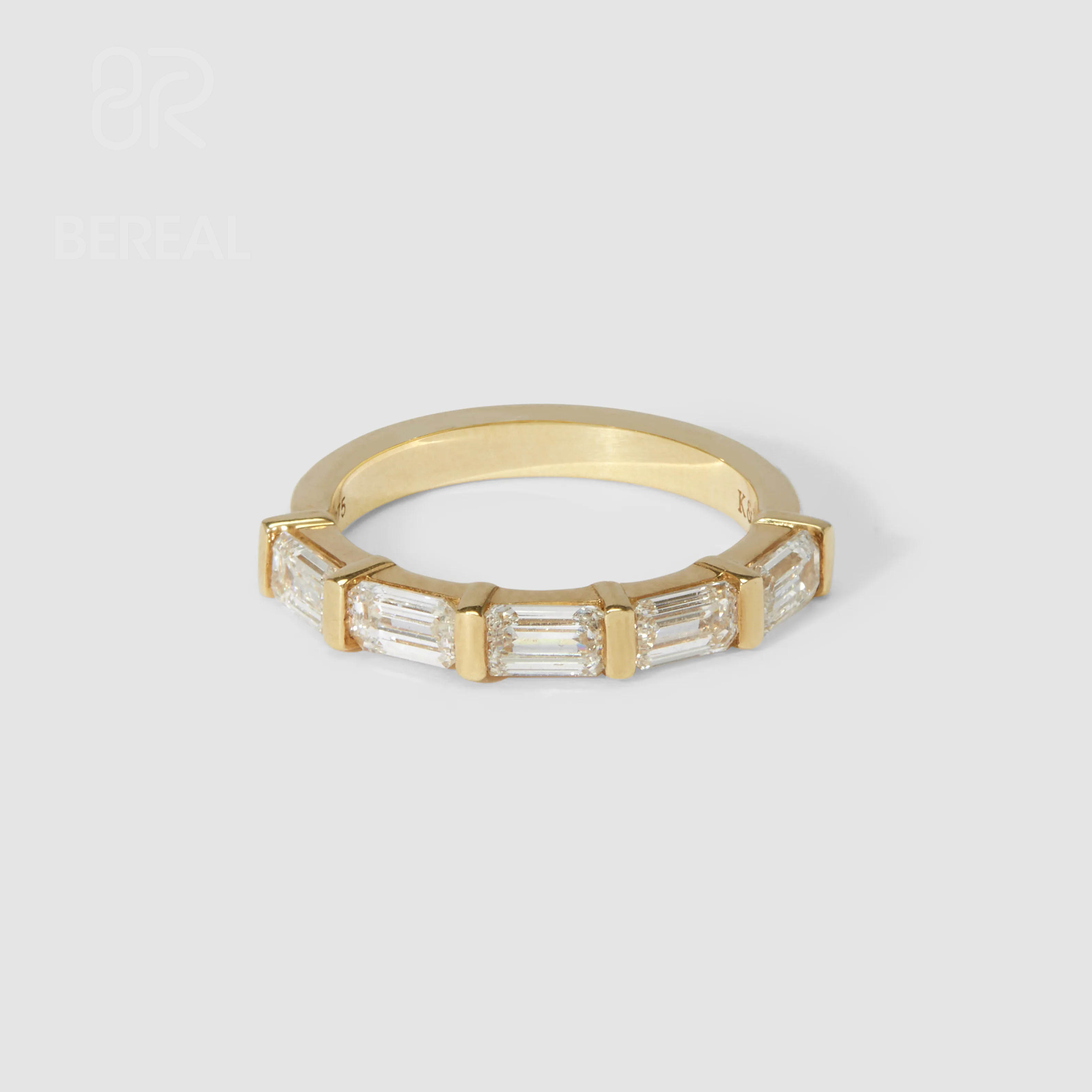heart solitaire ring
