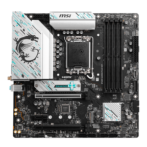 MSIコンピュータマザーボードB760M GAMING PLUS WIFI 4x DDR5 LGA 1700第12プロセッサゲームをサポート - Product Image 2