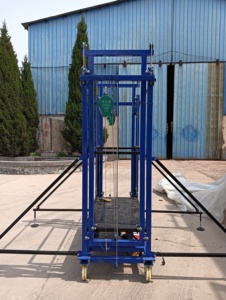500KG pengangkat perancah listrik portabel seluler, Lift lift kecil untuk Construction2-8m pengangkat perancah listrik - Product Image 4