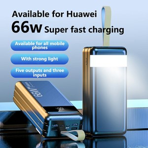 电源组50000毫安快速充电高容量USB C 7端口电池组，带发光二极管手电筒和数字显示器 - Product Image 3
