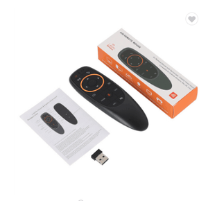 G10 G10S 6 jiroskop hava fare ile 2.4g kablosuz uzaktan kumanda TV kutusu kullanımı 2.4G Mini uzaktan kumanda ile led ışık - Product Image 2