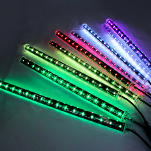 Fase programmabile per eventi 505050rgb Full Color 3D Led caduta stella meteorica tubo cambiamento dinamico per evento decorazione del soffitto Bar luce - Product Image 5