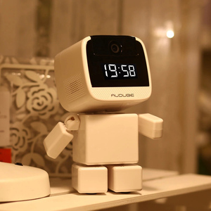 นาฬิกาแสดงผล360องศาการเชื่อมต่อ WiFi HD 1080P หุ่นยนต์กล้องควบคุมระยะไกล - Product Image 2