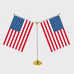 2024 Trung Quốc Nhà Máy Bán Buôn <span class=keywords><strong>Mini</strong></span> Cờ Cực Đứng Văn Phòng Bàn Hàng Đầu Cờ Biểu Ngữ Khuyến Mại Cờ & Biểu Ngữ - Product Image 4