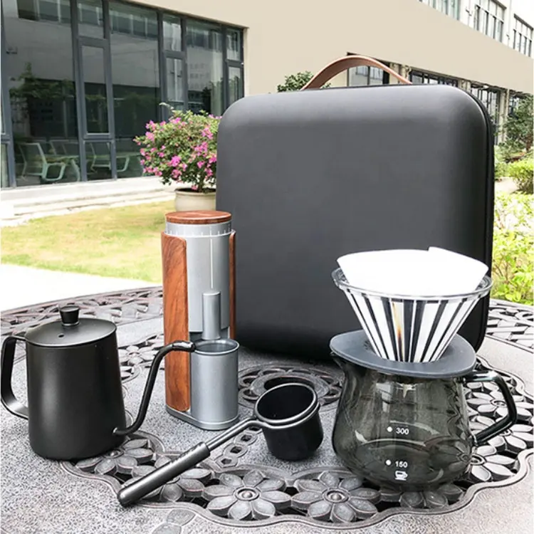 自動コーヒー電気コニカルバーグラインダー豆用自動機充電式ポータブルUsb電気コーヒーグラインダー