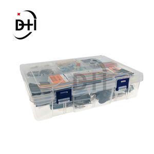 Arduino eğitim kitleri için MEGA2560 R3 starter kit motor servo RFID ultrasonik değişen röle LCD için