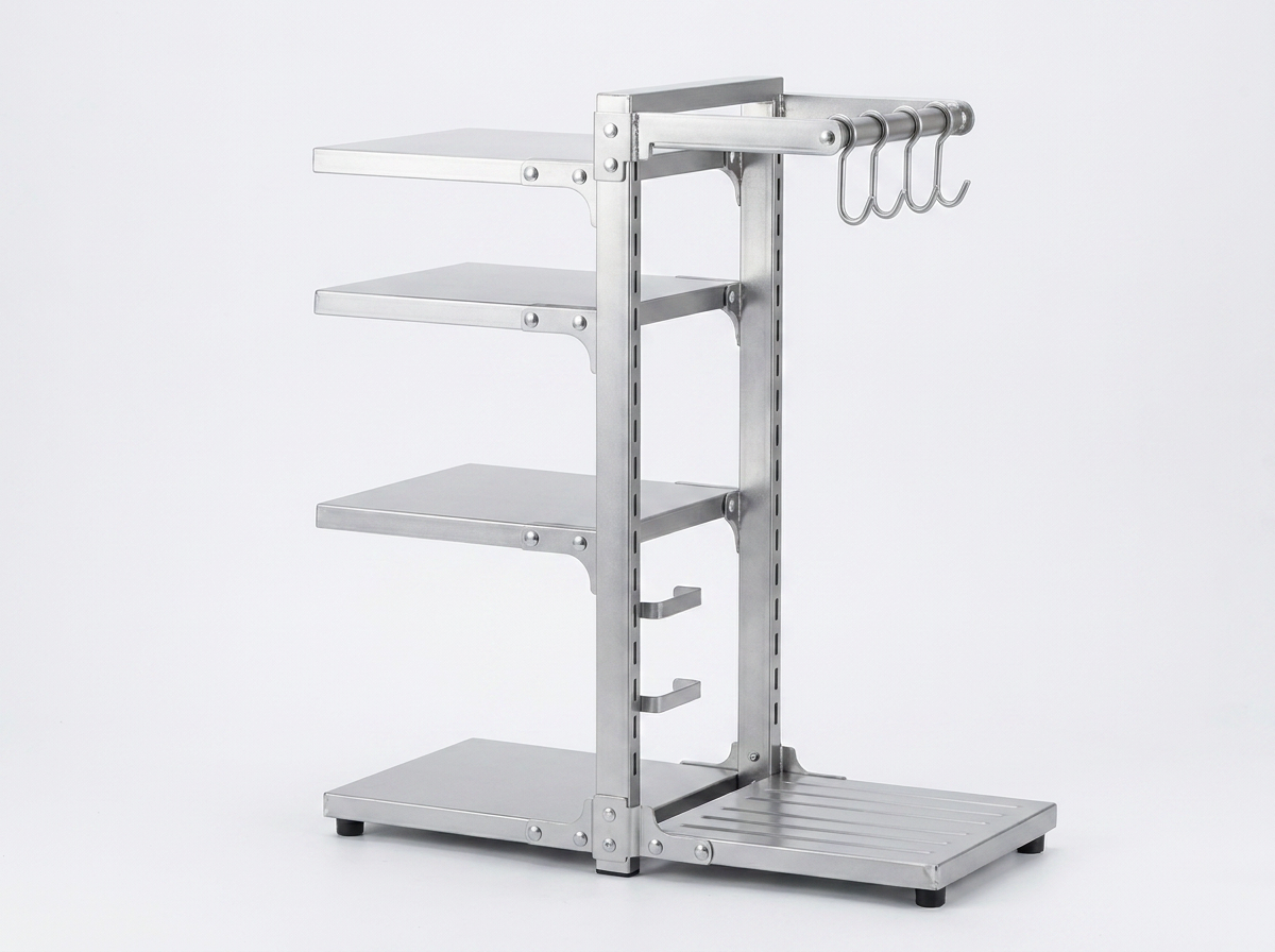 201 Stainless Steel - Glossy finish