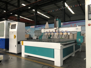 4轴旋转多头智能加工Cnc路由器，用于带1.5kw主轴的3D木工木桌腿 - Product Image 2