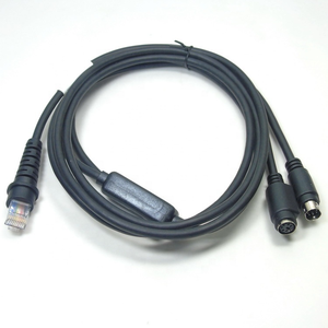 סגנון חדש 2m סוג <span class=keywords><strong>Ps2</strong></span> מקלדת טריז כבל נתונים לסורק ברקוד נתונים ls1203 ls2208 - Product Image 5