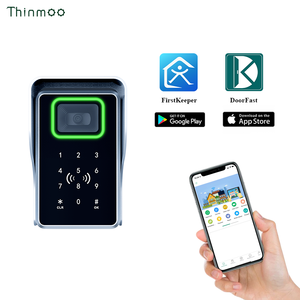 Thinmoo Factory Price QR Code Card <strong>Reader</strong> Ethernet Wiegand <strong>RS485</strong> <strong>Interface</strong> ISO14443A B <strong>Rfid</strong> Door Access Control for Community - Product Image 2