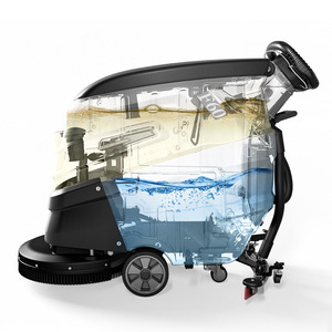 Bán tốt nhất không dây thương mại bê tông gạch lát sàn lau làm sạch Scrubber máy - Product Image 3