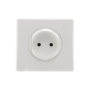 Bianco PC prezzo a buon mercato campanello interruttore a pulsante a chiave singola interruttore a parete con icona ad anello e indicatore - Product Image 2