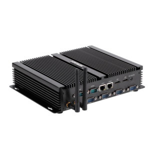 OEM ODM endüstriyel PC Windows 10 OS Core I3 I5 4010U 4200U I7 I7 çift LAN 6 COM RS232 soruşturma alışveriş merkezi makine için AU abd - Product Image 2