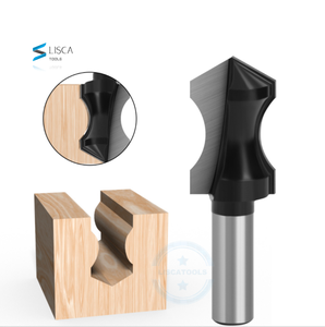 L-N288 kolu siyah ağaç İşleme 1/2 ile freze kesicisi sivri burun ark kesici oyma kafa tekme hattı tipi karbür ile - Product Image 2