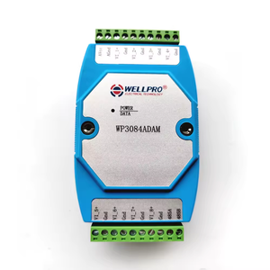 WP3084ADAM 8VI 0-10V模拟输入电压采集模块RS485 MODBUS RTU通信井pro - Product Image 1