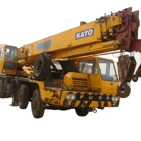 Оригинальное состояние 30 тонн Kato NK300E Подержанный автокран NK300 42m Boom mitsubishi грузовик шасси двигатель