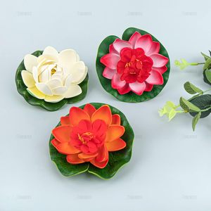 Nhân Tạo Nổi Bọt Hoa Sen Với Nước Lily Pad Cho Ao Vườn Aquarium Trang Trí - Product Image 6