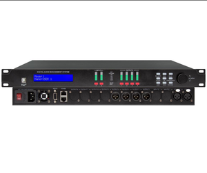 Sistema de gestión de altavoces digitales 2-IN 6-OUT Control de equipos Software de PC remoto EQ con 11 bandas - Product Image 1