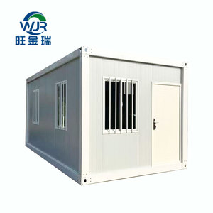 Nhà container prefab 20ft-Nhà nhỏ mô-đun sẵn sàng để vận chuyển cho dân dụng - Product Image 1