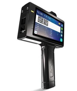 Intelligenter Hand drucker Chargen datum Karton Kunststoffe tikett konkaver Code konvexe Oberflächen codier maschine QR-Tinten strahl drucker - Product Image 4