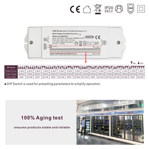 Dali-2 & đẩy <span class=keywords><strong>40W</strong></span> Dimmable cung cấp điện 300-1400ma liên tục hiện tại Dali đẩy lái xe - Product Image 3