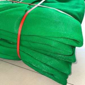 ตาข่ายป้องกันการก่อสร้าง HDPE ตาข่ายป้องกันเศษซากสำหรับอาคารนั่งร้าน