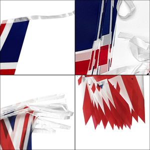 Banderines de poliéster con forma personalizada, banderines de la Reina Elizabeth Jubilee, venta al por mayor - Product Image 2