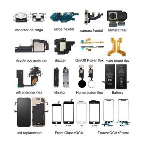 อะไหล่หน้าจอ LCD ขนาด6.7นิ้วสำหรับ iPhone 7 8 x XR XS 11 12 13 PRO MAX เข้ากันได้กับ Apple DISPLAY - Product Image 2