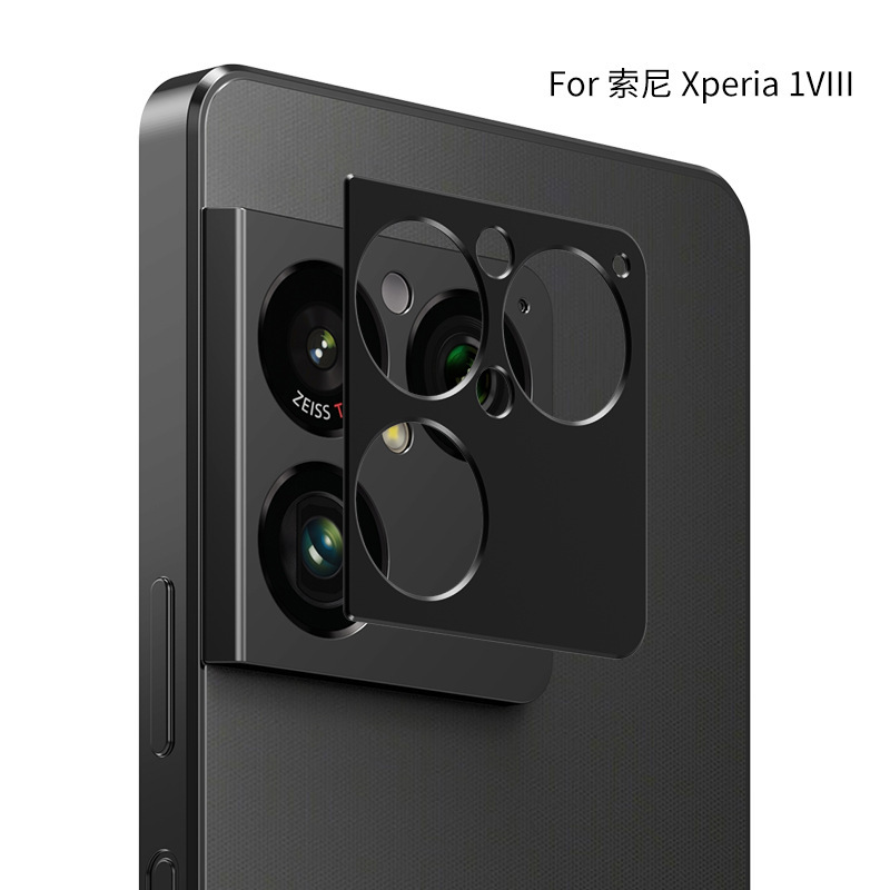 Adesivo in metallo Sony Xperia 1 Vill-nero