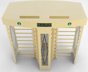 Due porte carcere di sicurezza RFID Card e impronte digitali di controllo di accesso a tutta altezza tornello - Product Image 2