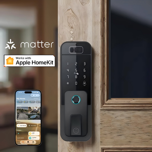 À prova d'água NFC <span class=keywords><strong>Smart</strong></span> Door Lock com Apple Homekit Tuya para Porta de Vidro RFID Rede Chave IP Senha Armazenamento de Dados para Home Hotel - Product Image 3