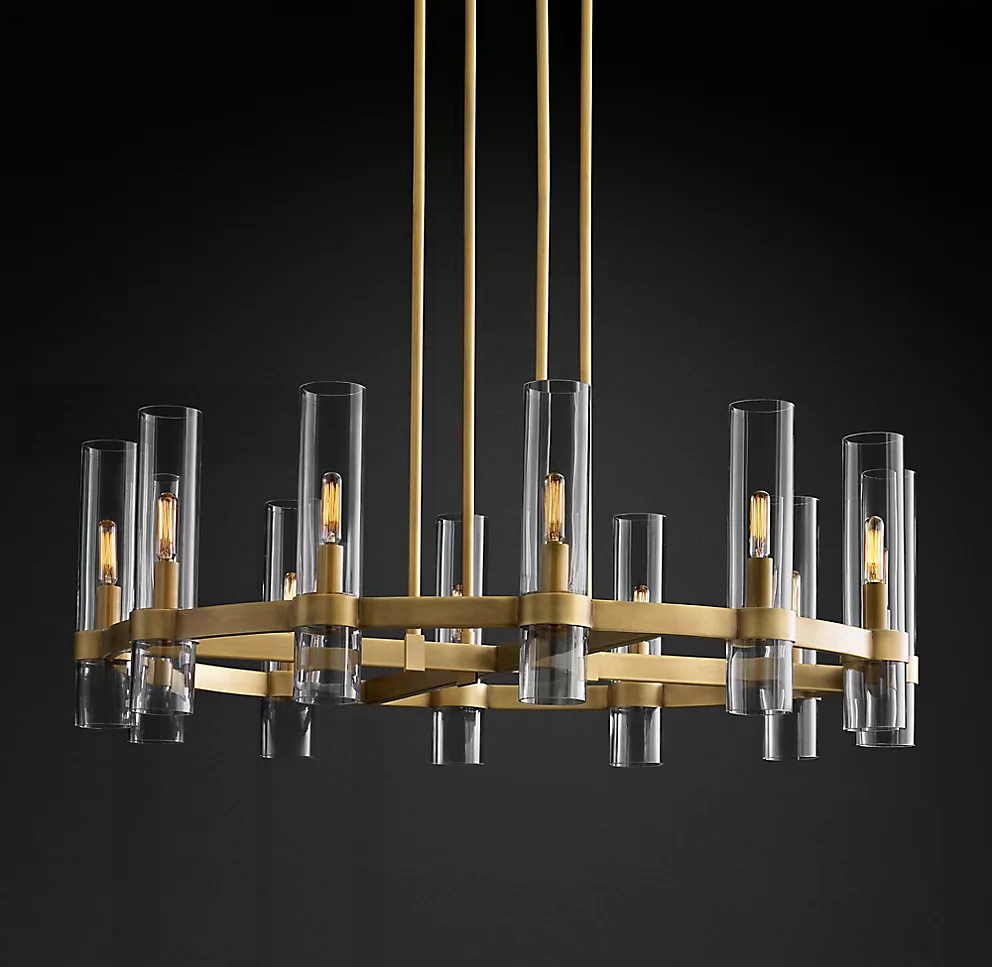Hot Sale Modern Indoor Lighting Ravelle Round Restoration Hardware Manufacturer For Home