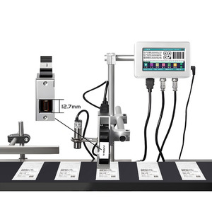Online Text Logo QR Tij Printer 4.<strong>3</strong>-Inch Touch Screen for Solvent Continuous <strong>Coding</strong> Machine 600dpi Automatic Inkjet Printer for - Product Image 1