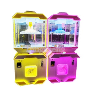 热卖硬币操作剪辑游戏机商用旋转和掉落礼品有奖爪机 - Product Image 2